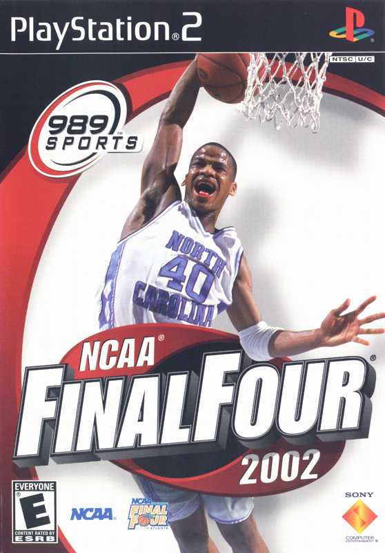 NCAA Final Four 2002 box art for Playstation 2